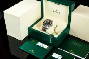 Rolex box 2025 and papers value