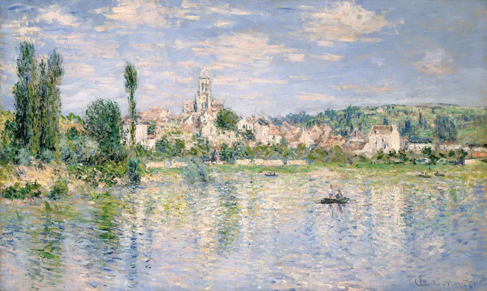 Vetheuil,In,Summer,,By,Claude,Monet,,1880,,French,Impressionist,Painting, Aston Martin DB5 Paris