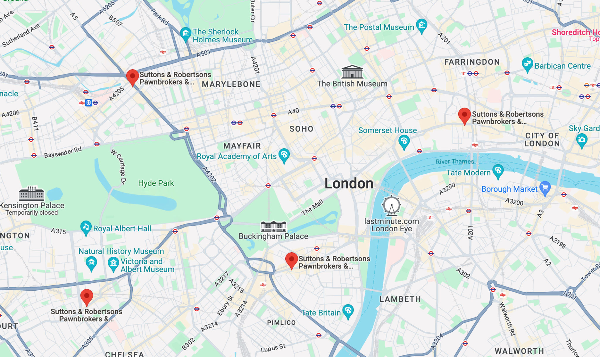 Suttons-and-Robertsons-locations-London Suttons and Robertsons locations London