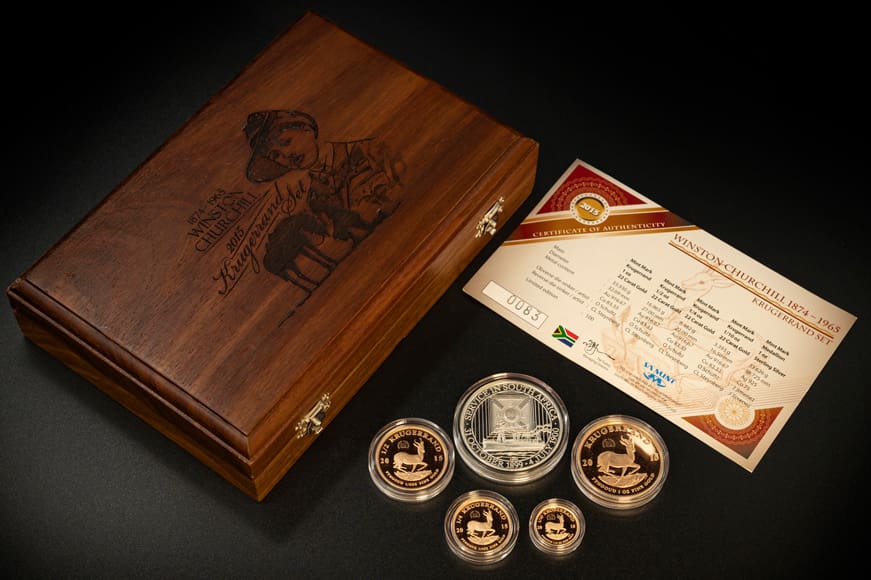 Limited Edition Winston Churchill Krugerrand Set